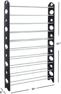 Prix de gros OEM étagère à chaussures 10 couches 30 paires armoire debout faite <span class=keywords><strong>maison</strong></span> étagère à chaussures - Product Image 2