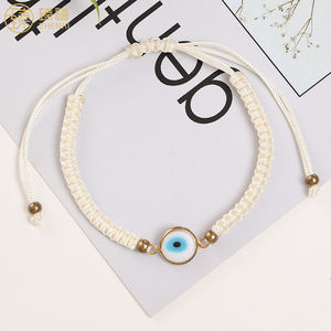 ZHENXI <span class=keywords><strong>2022</strong></span> dernier Design Offre Spéciale réglable Simple fait à la main tressé bonne chance mauvais yeux Bracelet pour femmes et filles tous les jours - Product Image 1