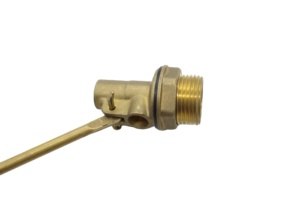 Chất lượng cao đồng Phễu thoát nước linh hoạt Rod <span class=keywords><strong>Float</strong></span> bóng Van Bể nước mini Brass <span class=keywords><strong>Float</strong></span> van với <span class=keywords><strong>PVC</strong></span> bóng - Product Image 2