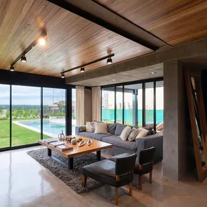 Casa de Campo pequeña de lujo totalmente de diseño personalizado, contenedor ampliable prefabricado, casa de casa para alquiler en ralentí