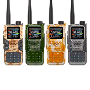 Walkie-Talkie Analógico GPS BFRD-55PRO de 10W, Intercomunicador Bidireccional Portátil, Alcance de 0-10KM, Banda Aérea VHF/UHF, 1000 Canales, IPX-1 - Product Image 1