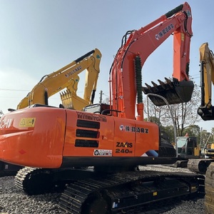Used Hitachi ZX240 24Ton Excavator Good Condition Japan Crawler Hydraulic <b>Pump</b> Engine Gear Motor Bearing 1.3m Bucket 127Kw Power - Product Image 2