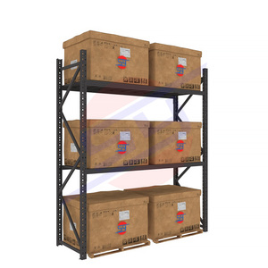 Kho Kệ nặng 1000kg Tải công suất 3 tầng điều chỉnh chiều cao di chuyển dễ dàng để cài đặt Pallet kệ - Product Image 2