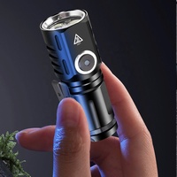 Taikoo High Lumen Rechargeable Aluminium Mini lampe de poche LED Torche mini led lampe de poche étanche avec clip