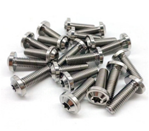 チタン合金ネジM6 M8 M10内部プラムチタンネジ - Product Image 1