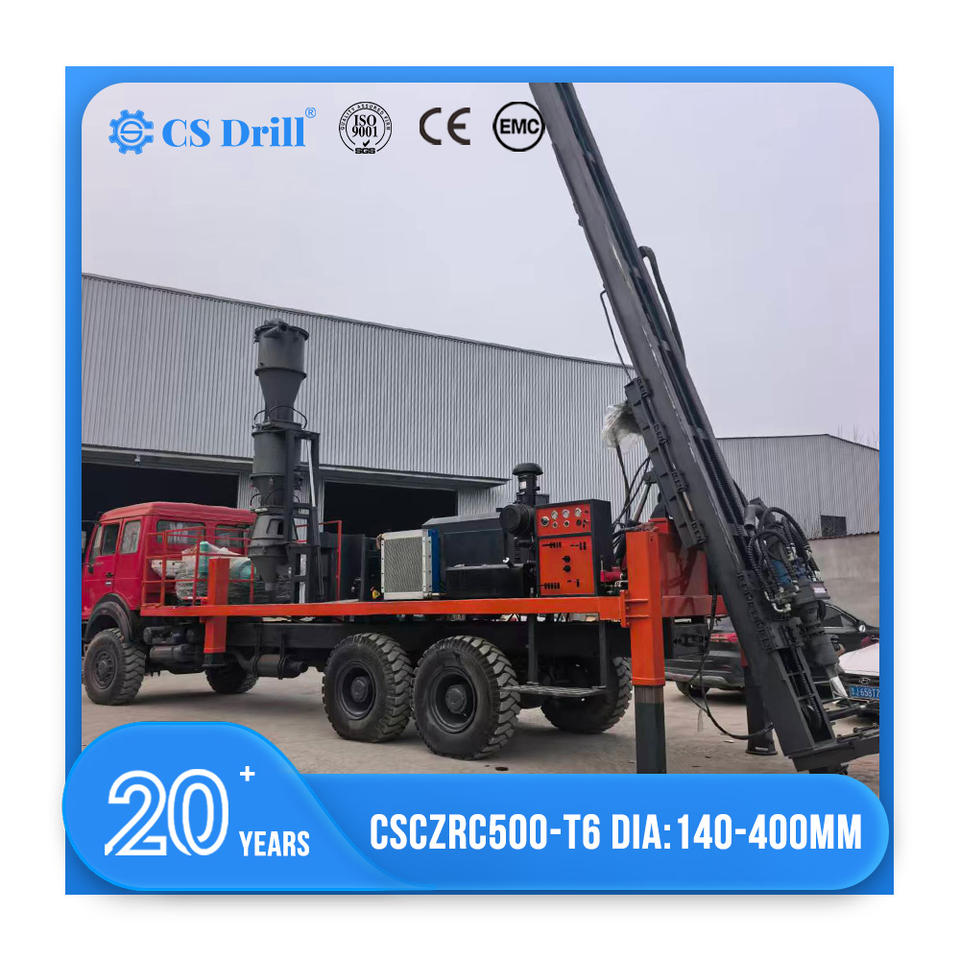 CSRC500-T6 Reverse Circulation Drilling Rig Auto Rod Change Remote ...