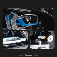 Poland 2PCS Phares de voiture pour BMW F02 2009-2015 F01 730i 740i 750i Phare DRL Clignotant Feux de route Lentille de projecteur