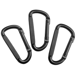 Bán Buôn 4Cm 1.65 Inch Phẳng D-Ring Mini Nhôm Carabiner Biểu Tượng Tùy Chỉnh Keychain Móc Cho Cắm Trại Đi Bộ Đường Dài OEM Tùy Chỉnh Thép - Product Image 5