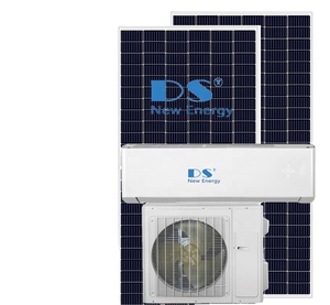 Aire Acondicionado Solar de Alta Calidad, Sistema de Aire Acondicionado Híbrido Split, 9000Btu 12000Btu 18000Btu 24000Btu DS-ACDCBLW-XXK - Product Image 3