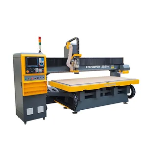 CNCSUPER 3 Axis Ball Screw Cnc Wood Acrylic Carving XY Table Moving Cnc Router Machine With High Specifications