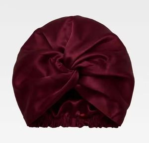 Gorro de Dormir Elegante y Súper Suave de 19 mm, 100% Seda de Morera, Estilo Musulmán, con Logotipo Personalizado, Doble Capa, 50 g - Product Image 3