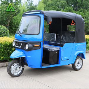 Triciclo Bajaj de Cabina Abierta, Taxi de 3 Ruedas para 6 Pasajeros, Motorizado, Urbano, Certificado EEC, 50-70 km/h - Product Image 3