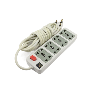 Khuyến mãi Chất lượng cao hộ gia đình đồng bằng 10A 220V du lịch Điện đa ổ cắm dây mở rộng - Product Image 4