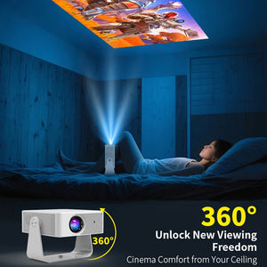 Alto costo efectivo Smart <span class=keywords><strong>Android</strong></span> 11,0 HD Proyectores Uso en el hogar Mini proyector portátil - Product Image 3