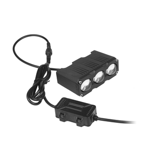 TAOCHIS 9-80V 60W 3 yeux LED projecteur lentille 3000k 6000k blanc + jaune voiture antibrouillard camion rénovation article voiture auto moto - Product Image 4