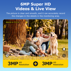 Sectec Dual View 20x Optische Zoom Zonne-<span class=keywords><strong>Camera</strong></span> Pir Menselijke Detectie Full Color Nachtzicht Beveiliging Ptz Cctv <span class=keywords><strong>Camera</strong></span> - Product Image 3