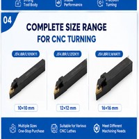 Portaherramientas de Torneado CNC Serie JSVJBR/L, Portaherramientas de Torneado Externo de Precisión, Suministro Directo de Fábrica
