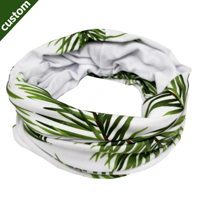 Cache-cou long sans couture en polaire pour l'hiver, imprimé floral personnalisé, élastique, unisexe, pour adultes et enfants, idéal pour la chasse, vente en gros