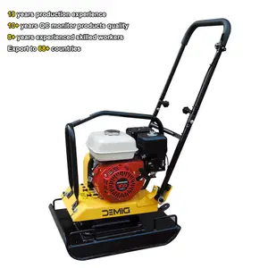 PME- C100 Factory Direct Sale Small Portable Floor Diesel Vibrating One-way Forward Plate Compactor