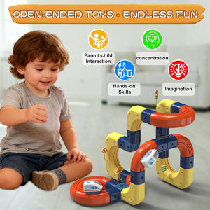 Juguete Educativo STEM de 148 Piezas, Pista de Carreras de Coches, Set de <span class=keywords><strong>Tren</strong></span> <span class=keywords><strong>El</strong></span>éctrico con Pistas de Carreras Flexibles en 3D para Niños - Product Image 2