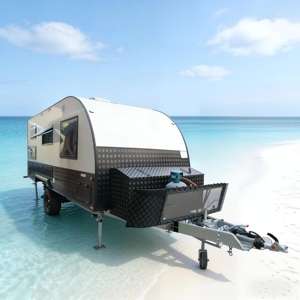 Nouvelle caravane tout-terrain de luxe Ecocampor 19 pieds avec un design moderne, un espace de couchage confortable, légère et pliable - Product Image 3