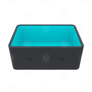 Piscina inflable al aire libre para 4 personas con burbujas de masaje-Spa portátil duradero-Piscina de precio de fábrica de alta calidad - Product Image 4