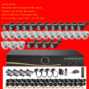 Kit DVR HDMI 32 canaux 5MP HJSCCD, système de vidéosurveillance AHD avec vision nocturne, détection de mouvement, caméra de sécurité étanche - Product Image 1