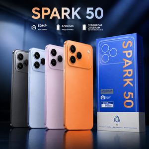 TECHNO Original Spark 50 Pro 24+512GB 2K 5G Smartphone Résolution Deca-Core CPU 108MP Caméra Arrière Débloqué Mondial - Product Image 1
