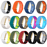 Pulsera Deportiva con Cristales Brillantes al por Mayor, Correa de Silicona Personalizada con Logotipo para Whoop 5.0 Band Peak 5 MG W