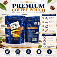 Sachet Doypack en PE de qualité alimentaire Sealand, résistant à l'humidité, pour chips et snacks, avec thermoscellage et impression en gravure