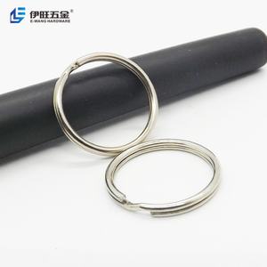 Anillos de Llavero Redondos con Borde Chapado en Níquel al por Mayor de EWANG para Regalo - Product Image 4