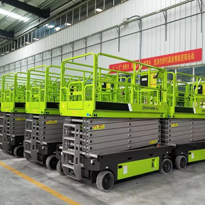 Plateforme de travail aérienne ZS1414HDS, dispositif de levage électrique à pleine hauteur pour travaux en hauteur intérieurs et extérieurs - Product Image 4