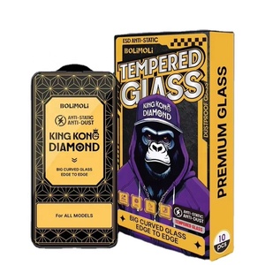 Lớn Cong Cạnh ESD Chống Tĩnh iPhone Vua Kong Bảo Vệ Màn Hình Glass Đối Với iPhone 1314 15 16 Pro - Product Image 1