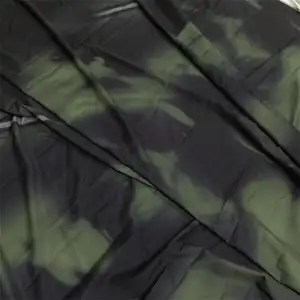 OEM ODM custom ink block pattern designer print fabric 100% polyester tie dye printed fashion fabric for abaya
