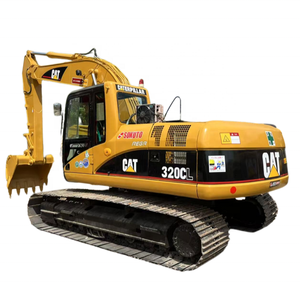 Excavadora de cadenas CAT 320CL usada, original de Japón, excavadora hidráulica Caterpillar 320CL en buen estado de funcionamiento, 320BL 320D PC200-8 - Product Image 1