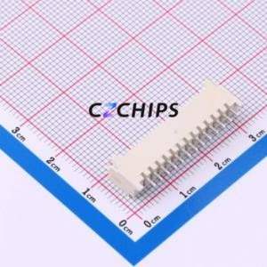 W200112K-13PW2431 Wire-to-Board Pin Header SMD,P=2mm,Horizontal Mount Connector 1x13P 2mm Horizontal Mount HY - Product Image 2