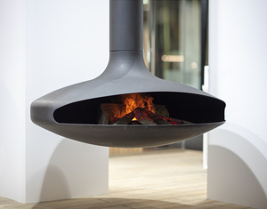 Cheminée suspendue haut de gamme personnalisée à <span class=keywords><strong>bois</strong></span>, poêle moderne <span class=keywords><strong>suspendu</strong></span> pour villa, hôtel, gîte et usage domestique - Product Image 6