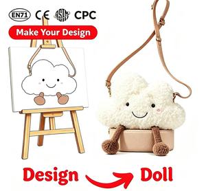 Zaino in Peluche 3D Personalizzato a Forma di Cartone Animato, Zaino Imbottito per Bambini OEM, Certificato CPC EN71, Logo Personalizzato, Confezione all'Ingrosso, Simpatica <span class=keywords><strong>Volpe</strong></span> - Product Image 6