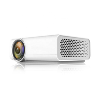 Mini projecteur LED pour la maison, projecteur de divertissement avec décodage 1080p