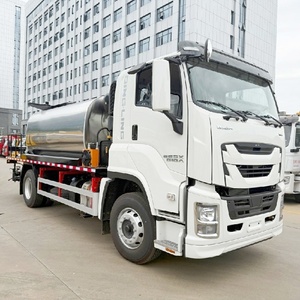 Camión Distribuidor de Asfalto Inteligente Isuzu Giga, Camión Pulverizador de Betún de 10 Toneladas, Camión de Distribución de Asfalto - Product Image 1