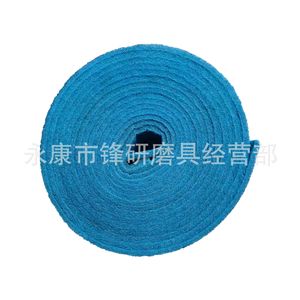 แผ่นขัดใยไนลอนอะลูมินา ขนาด 8 ซม. 10 ซม. สำหรับครัว ขจัดคราบสนิมสแตนเลส - Product Image 3