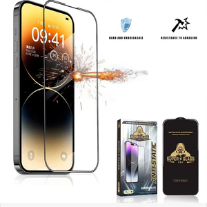 อุปกรณ์ป้องกันหน้าจอแบบใสสำหรับมือถือ Samsung กระจกเทมเปอร์ kkong สีดำคุณภาพสูง - Product Image 5
