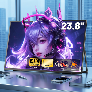 Monitor Portátil Touchscreen de 23.8 Polegadas 4K IPS Widescreen para Laptop, Jogos e Nintendo <span class=keywords><strong>Switch</strong></span> - Product Image 1
