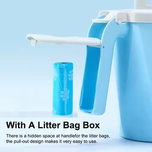 Pelle à litière 2-en-1 grande capacité pour chats et chiens, pelle à déjections durable en plastique pour litière profonde et l'élimination des déchets d'animaux - Product Image 5