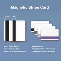 Carte de visite personnalisée RFID NFC 13,56 MHz pour hôtel et restaurant, avec bande magnétique, modèle ISO, avec puces, étanche