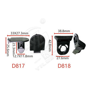 Smooth Sailing Toyota <b>Car</b> <b>Fender</b> Mudguard Bumper Liner Snap Fastener D817 D818 Replacement Repair Clip - Product Image 3