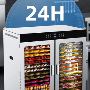 Déshydrateur alimentaire commercial grande capacité pour viande séchée de litchi, friandises pour animaux, herbes – Séchage multifonctionnel de qualité professionnelle - Product Image 5