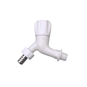 Robinet d'arrosage de jardin haut de gamme 1/2 po avec poignée compacte et buse de raccordement en plastique - Product Image 4