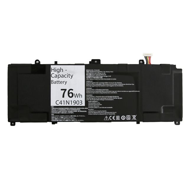 Wholesale 76Wh C41N1903 Rechargeable Laptop Battery for Asus ExpertBook B9/B9450FA/B9450/B9450F 0B200-03560100 0B200-03560300