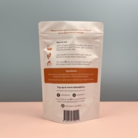 Pochettes transparentes personnalisées avec coins ronds et fenêtre Sacs en plastique au design de luxe simple pour soins personnels